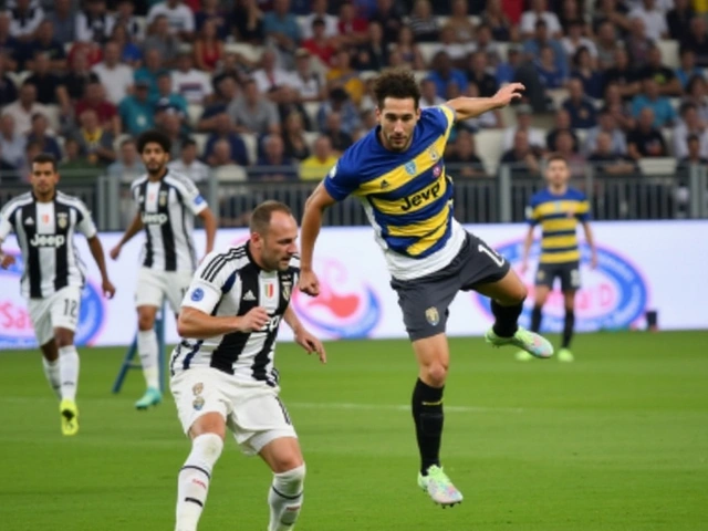 Juventus Enfrenta Dificuldades ao Empatar com Parma, Cai na Tabela do Campeonato Italiano