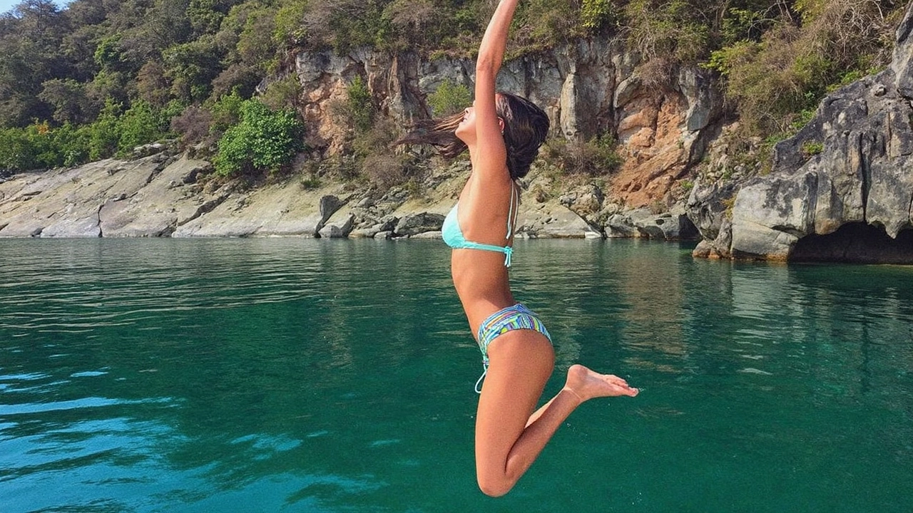 Carolina Dieckmann encanta seguidores com fotos poéticas e momentos de conexão em Paraty