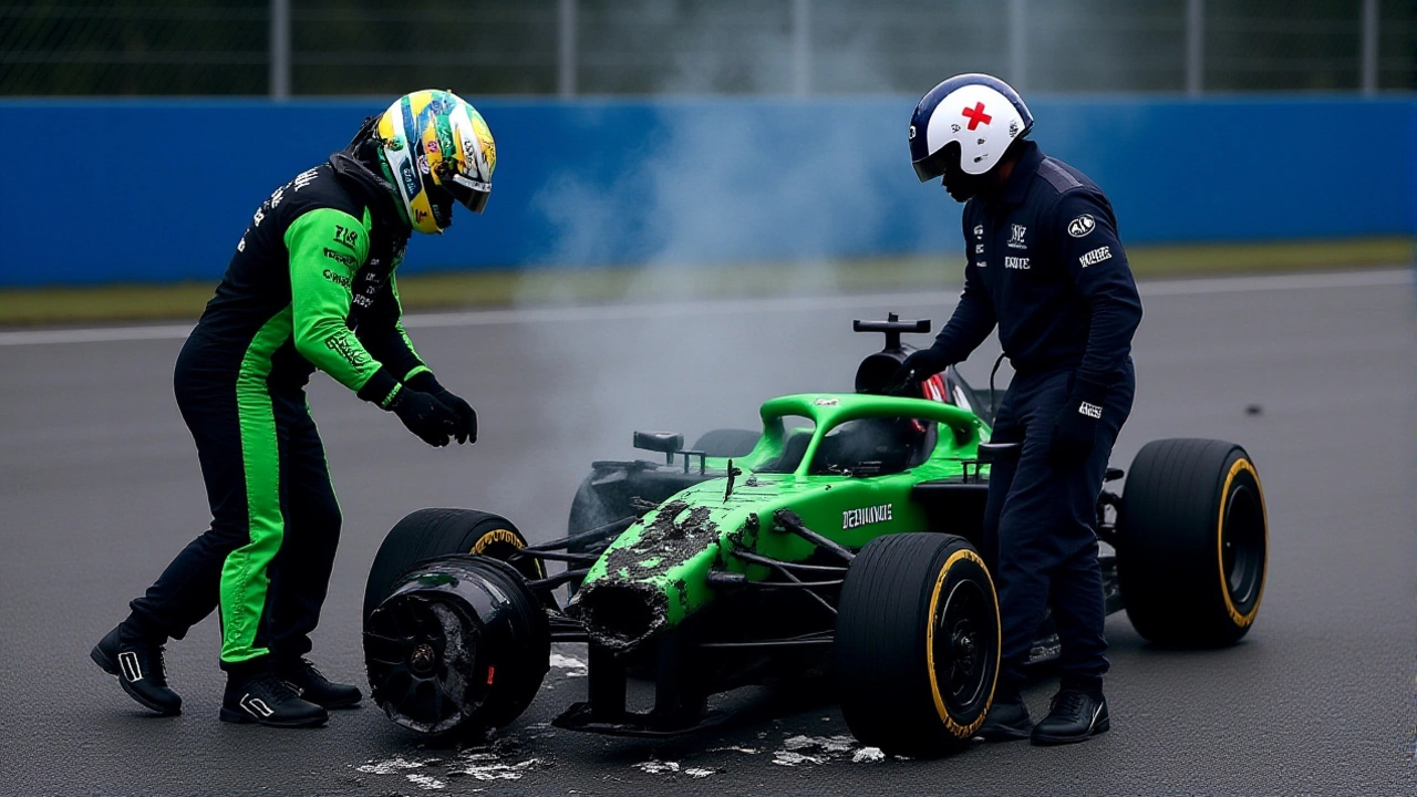 Interlagos volta a ser palco de drama