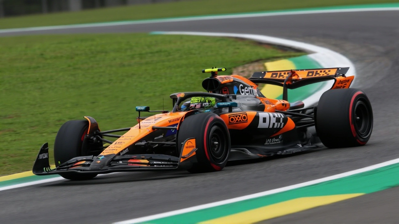 Norris amplia vantagem no Mundial ao vencer sprint em Interlagos; Bortoleto sofre acidente violento