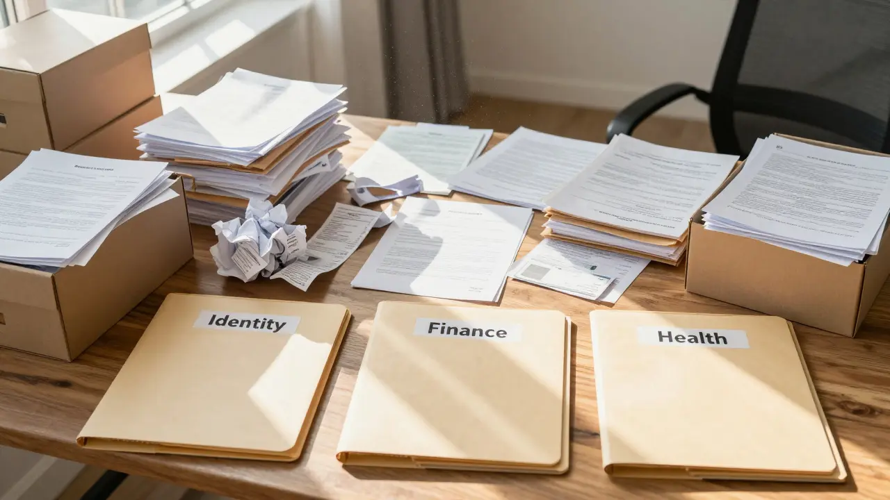 Do Sapatinho ao Sistema: Como Organizar Documentos de Identidade, Financeiros e Médicos